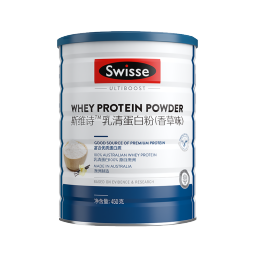 Swisse斯维诗 乳清蛋白粉 香草味 450g/罐 补充蛋白质 健身营养粉 海外进口