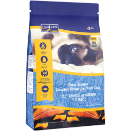 海洋之星 三文鱼猫粮成猫无谷低敏 英短布偶成猫猫粮小颗粒1.5kg