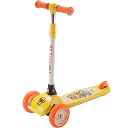 乐的luddy滑板车儿童车宝宝溜溜车小孩踏板滑行滑滑车1010小黄鸭