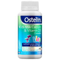 Ostelin奥斯特林牛乳钙婴幼儿童钙片补充钙镁锌VD3钙片宝宝补钙恐龙乳钙