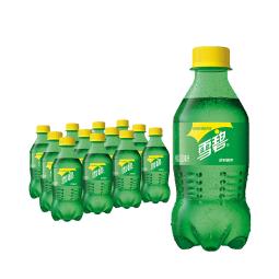 雪碧 Sprite 柠檬味 汽水 碳酸饮料 300ml*12瓶 整箱装 可口可乐出品 新老包装随机发货