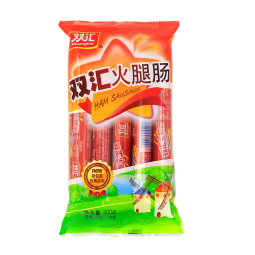 双汇（Shuanghui） 双汇火腿肠50g*10支即食休闲零食肉类 双汇火腿肠*1袋 500g