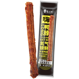 周小贱 原味风干长鸭脖60g/根 手撕鸭脖 氮气鸭脖子整根 卤味零食小吃