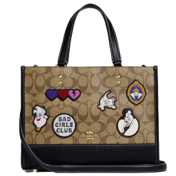 蔻驰（COACH）奢侈品迪士尼联名款贴饰手提斜跨包CC873【官方授权直供】