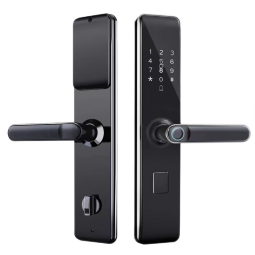 科西朗指纹锁电子锁智能门锁家用密码锁防盗门木门铁门 标配款K09【视频指导安装】