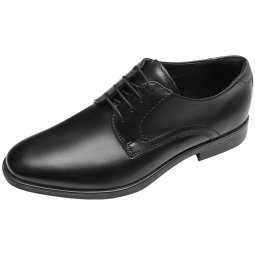 爱步（ECCO）【预售】商务皮鞋男 简约正装鞋耐磨圆头德比鞋 墨本621634 黑色62163450839 39