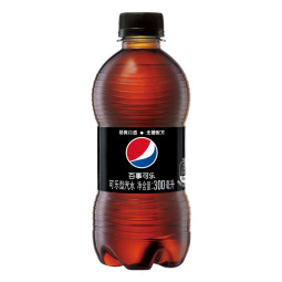 百事可乐无糖 迷你小胶瓶 300ml*12瓶 碳酸饮料汽水整箱 Pepsi百事出品