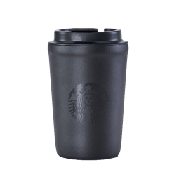 星巴克（Starbucks）355ml经典曜石黑女神款随行杯咖啡杯桌面杯保冷高颜值节日礼物