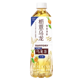 三得利（Suntory） 栀意乌龙茶 无糖0脂茶饮料500ml*15瓶 整箱装