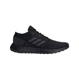 adidas阿迪达斯官方PureBOOST GO男女情侣款运动休闲实用舒适跑步鞋 黑色/深灰 40(245mm)