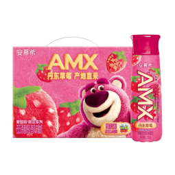 伊利安慕希丹东草莓酸奶230g*10瓶/箱 迪士尼草莓熊联名款