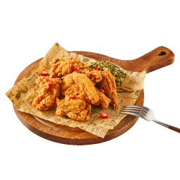 圣农脆皮炸鸡半成品鸡伴翅裹粉韩式炸鸡半成品冷冻炸鸡小食 250g/包 炸鸡原味5包