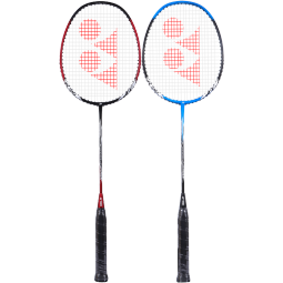 YONEX尤尼克斯羽毛球拍男女对拍2支耐用型yy套装双拍已穿线含手胶+球