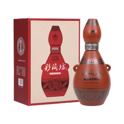 仰韶 彩陶坊 地利 白酒 450ml(46度)+50ml(70度) 单瓶盒装 宴请送礼