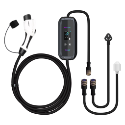 普诺得16A32A两用便携式充电桩特斯拉宝马埃安比亚迪几何新能源充电器枪 16A3.5KW/32A7KW两用 10米