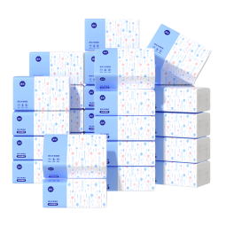 漫花4D压花大包抽纸整箱家用纸巾实惠装亲肤婴儿面巾纸餐巾纸 30包整箱【4D压花加厚加大】