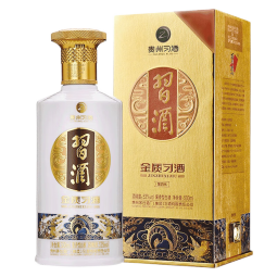 习酒贵州习酒  酱香型白酒53度500ml 习酒金质500ml单瓶装