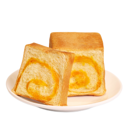 友臣（YOUCHEN） 咸蛋黄魔方吐司红豆方酥夹心休闲小零食营养早餐食品手撕面包 咸蛋黄魔方吐司420g