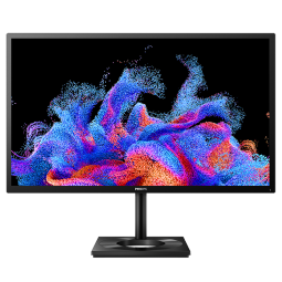 飞利浦 27英寸OLED显示器 4K HDR400 原生0.1ms Type-C80w 专业设计 专业设计显示屏 27E1N8900 DeltaE＜1 DCI-P3 99.7%