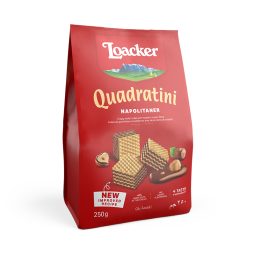 莱家loacker榛子味威化饼干250g进口网红休闲零食超市