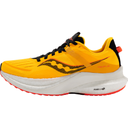 Saucony索康尼坦途男跑步鞋稳定支撑跑鞋缓震运动鞋TEMPUS黄红43
