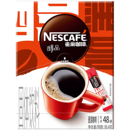 雀巢（Nestle）醇品 速溶黑咖 0糖0脂 美式咖啡粉 48包*1.8g 