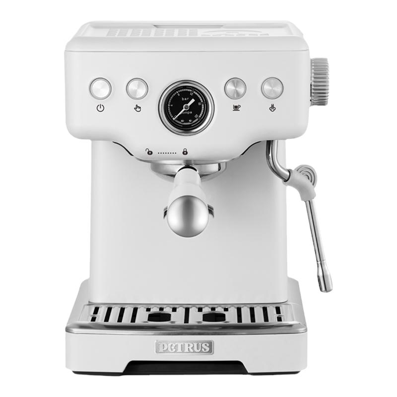 柏翠PE3690S海盐小方Pro浓缩意式咖啡机家用全半自动小型一体商用