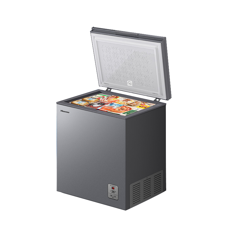 【囤货无忧】海信食神系列205L冷柜减霜家用灰色冰柜商用一级省电