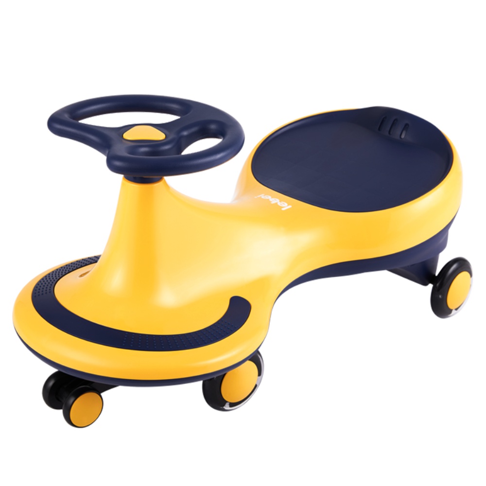 乐贝儿童扭扭车玩具室内外2-8岁宝宝男女孩静音轮摇摆车溜溜车