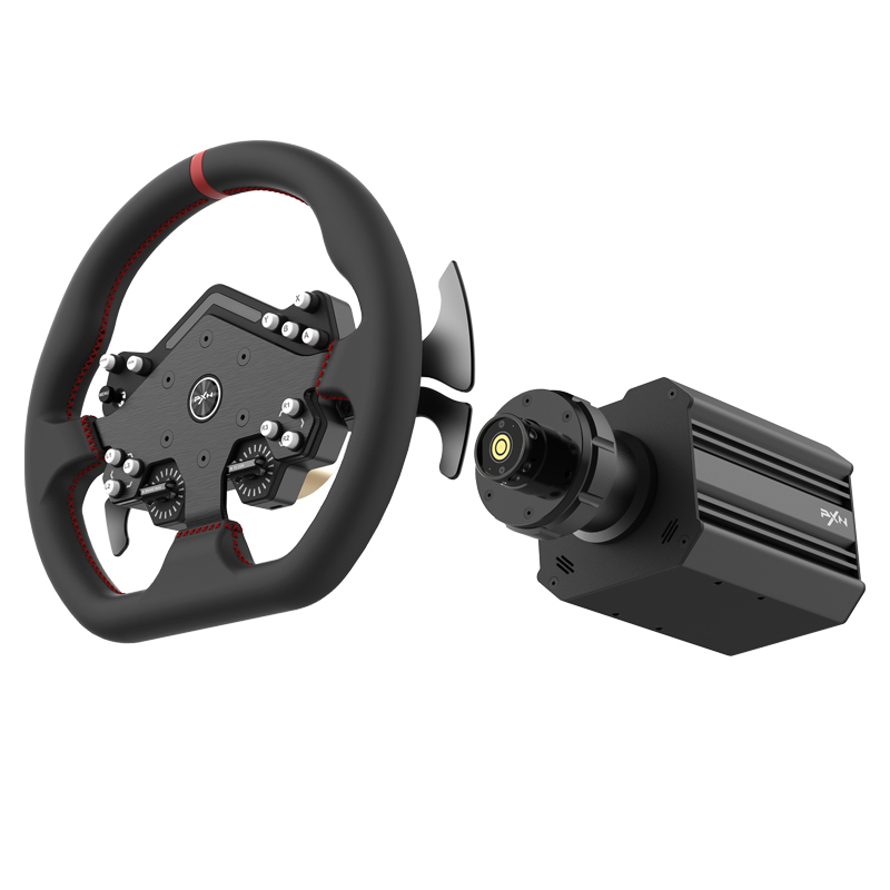 莱仕达PXN-V12 lite赛车游戏方向盘模拟器PS4 PS5电脑极限竞速8地平线4神力科莎GT尘埃拉力赛欧洲卡车模拟2