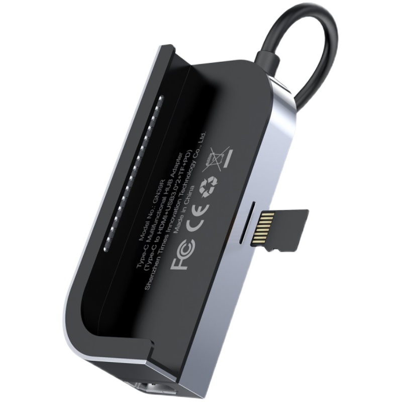 倍思 Type-c拓展坞扩展HDMI适用于苹果MacbookPro笔记本电脑PadPro/Air4/Air5平板雷电3通用
