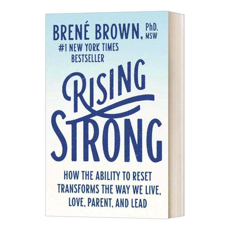 英文原版 Rising Strong 强劲上涨 英文版 进口英语原版书籍