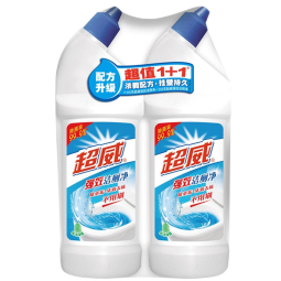 超威强效洁厕灵洁厕液马桶厕所清洁剂洁厕神器 除垢 洗剂洁厕剂套装 【强效洁厕】500g*2瓶