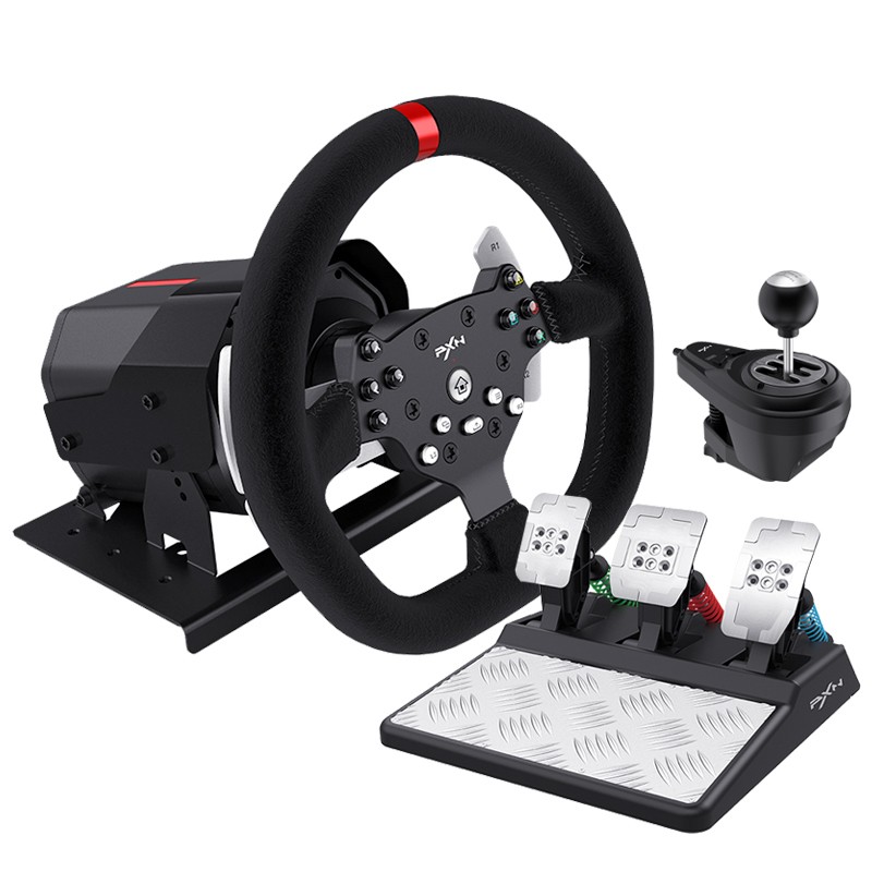 莱仕达V99赛车游戏方向盘欧洲卡车2汽车模拟驾驶神力科莎地平线5方向盘PS4/5游戏机V10方向盘赛车模拟器欧卡2