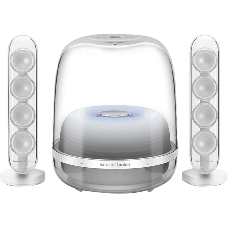 哈曼卡顿SoundSticks4水晶4代蓝牙音箱2.1声道家用多媒体电脑音响