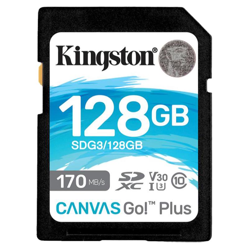 金士顿官方128G相机卡SD内存卡256g高清4K索尼佳能富士尼康通用卡
