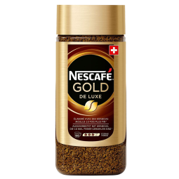 雀巢（Nestle）咖啡 瑞士进口金牌速溶美式黑咖啡粉0蔗糖低脂 原味200g