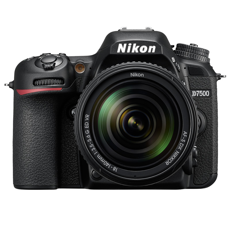 尼康D7500 单反相机 专业级 入门 高清旅游18-55 18-140 200套机