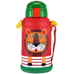 虎牌（TIGER）保温保冷杯儿童水杯大容量吸管杯 MML-C06C 630ml 小狮子EL 630ml