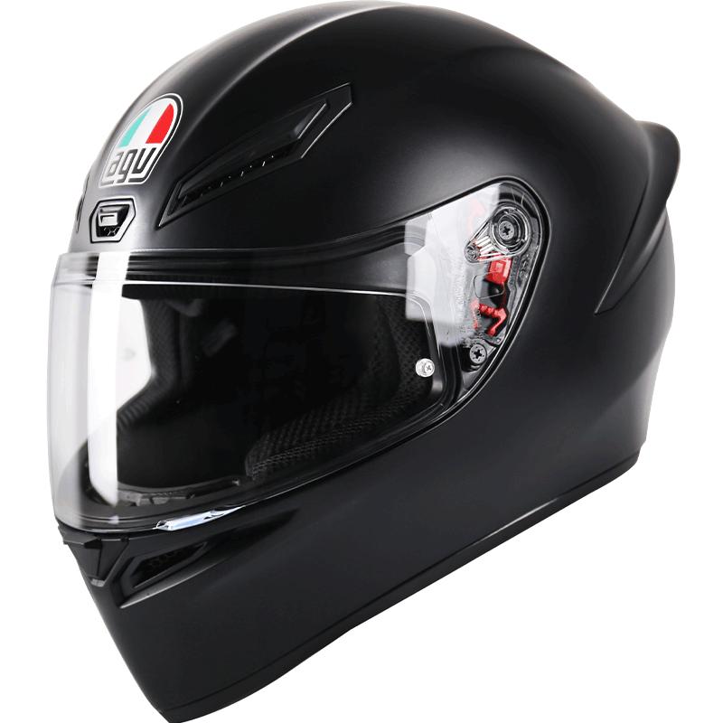 新款AGV摩托车头盔K1S赛车盔机车全覆式防雾全盔男女摩旅轻量跑盔