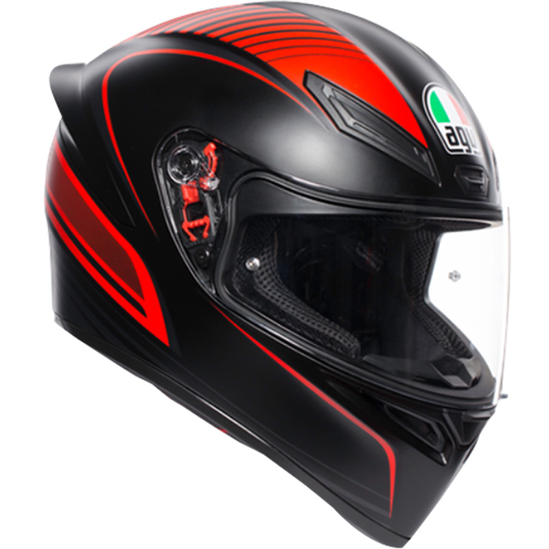 新款AGV全盔K1摩托车头盔男女赛车盔机车防雾轻量跑盔agv k1s头盔