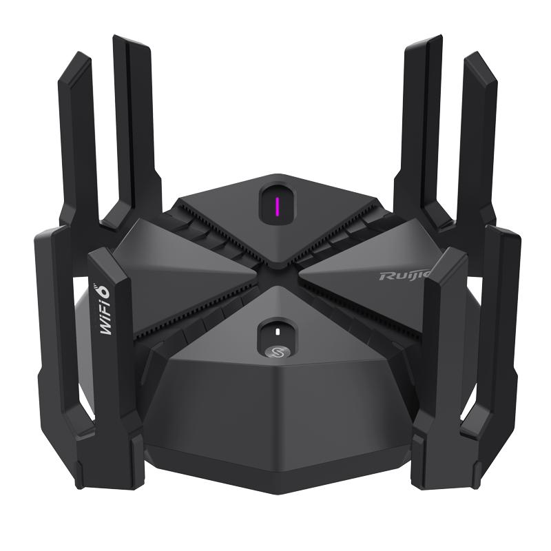锐捷天蝎电竞路由器星耀X60 Pro无线WiFi6千兆家用高速AX6000穿墙王 2.5G 网口聚合双频5G游戏加速官方旗舰店