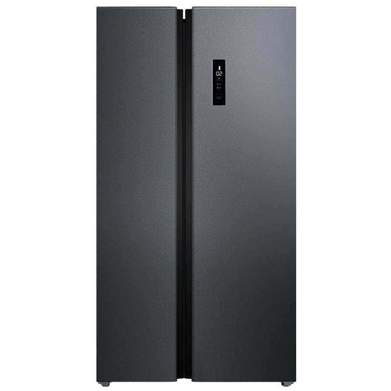 TCL 650L对开门冰箱双开门家用风冷无霜大容量节能超薄嵌入式冰箱
