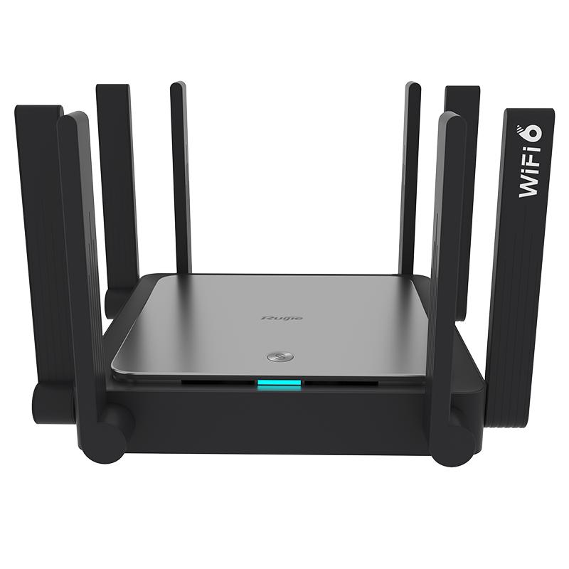 Ruijie锐捷大白路由器 星耀X32Pro免配置版 WiFi6千兆端口家用无线AX3200高速WiFi双频5G大功率mesh 即插即用