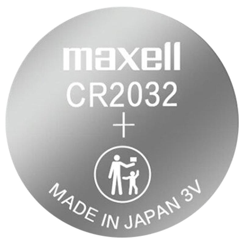 Maxell麦克赛尔CR2032纽扣电池日本进口3V锂电子秤电子2025汽车钥匙电池汽车遥控钥匙电池电脑主板电池
