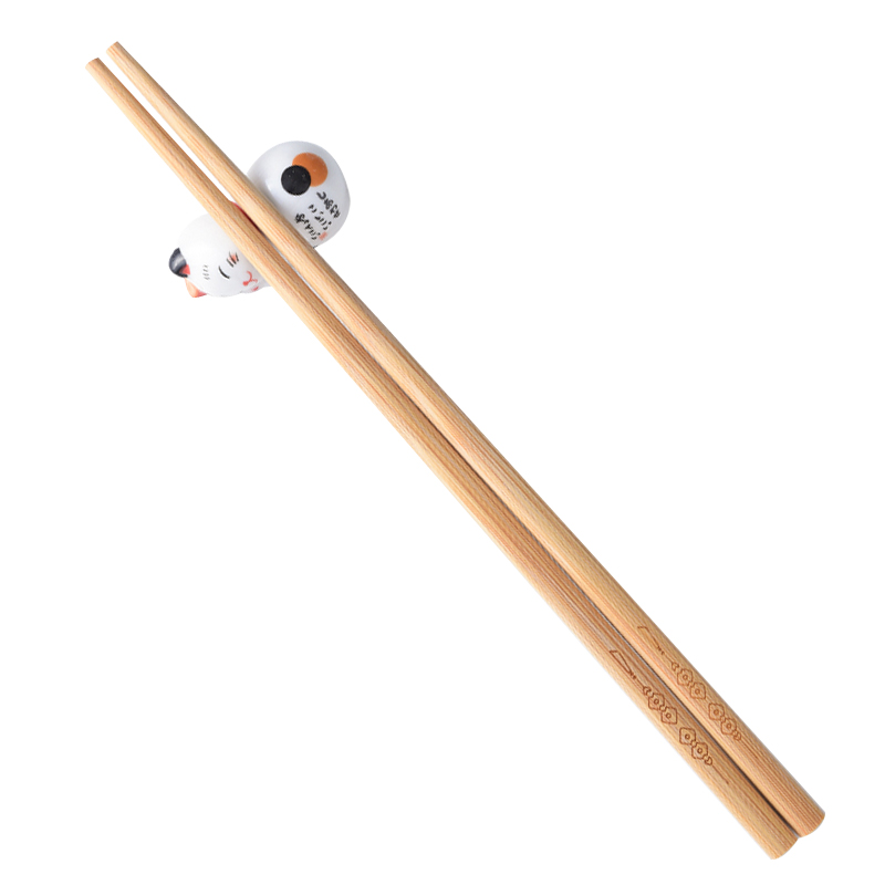 亲子家庭筷子一人一筷实木高档日式分用区分公筷木质套装免费刻字