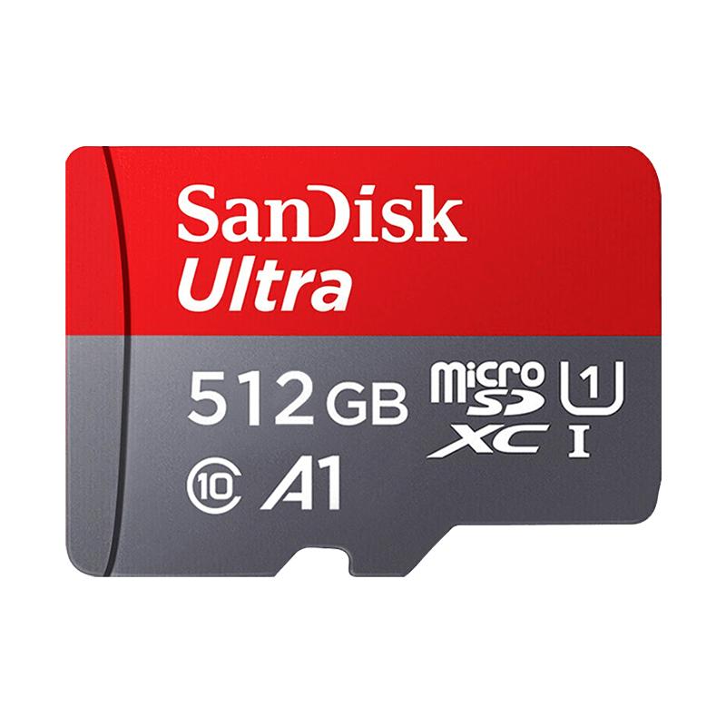 闪迪内存卡512g储存tf卡switch高速存储卡手机相机micro sd卡256g