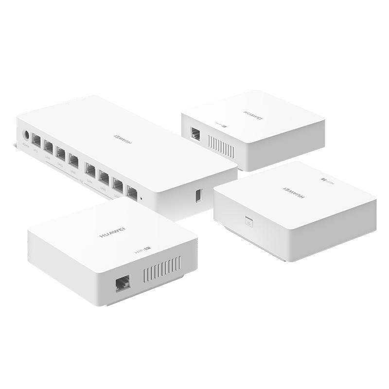 华为路由器H6q6网线版子母路由全屋覆盖WiFi6大户型千兆端口ap面板家用全屋无线poe高速上网覆盖别墅ac电力版