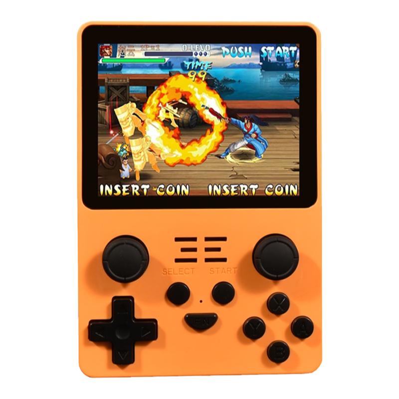 2023新款霸王宝盒RGB20S复古开源游戏机PS1街机拳皇真三国无双PSP单机电玩小老虎竖版便携掌机GBA口袋妖怪FC