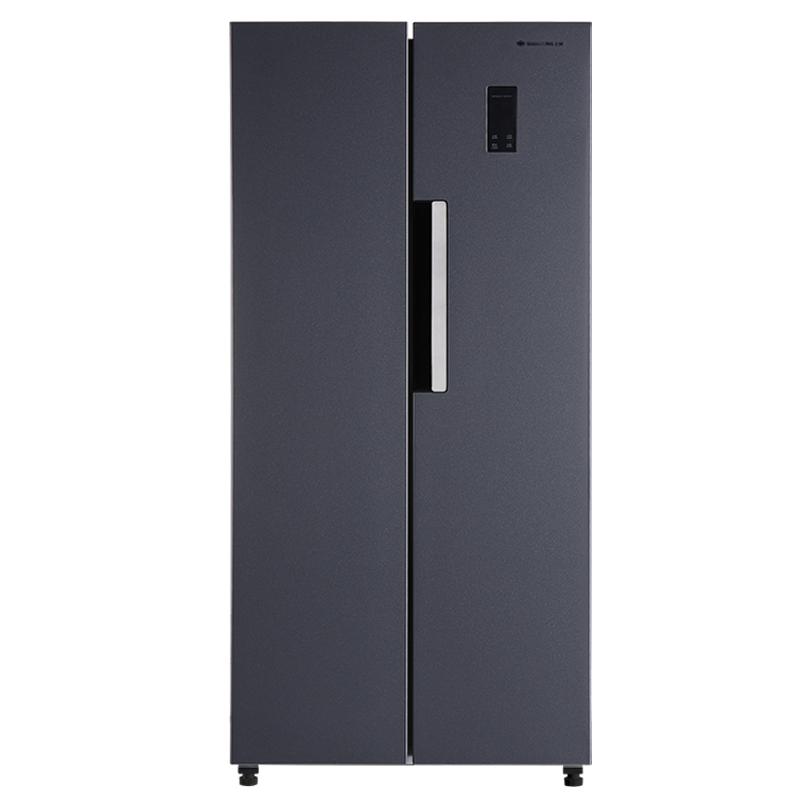 上菱445L电冰箱家用一级能效风冷变频嵌入式对开双开门大容量超薄